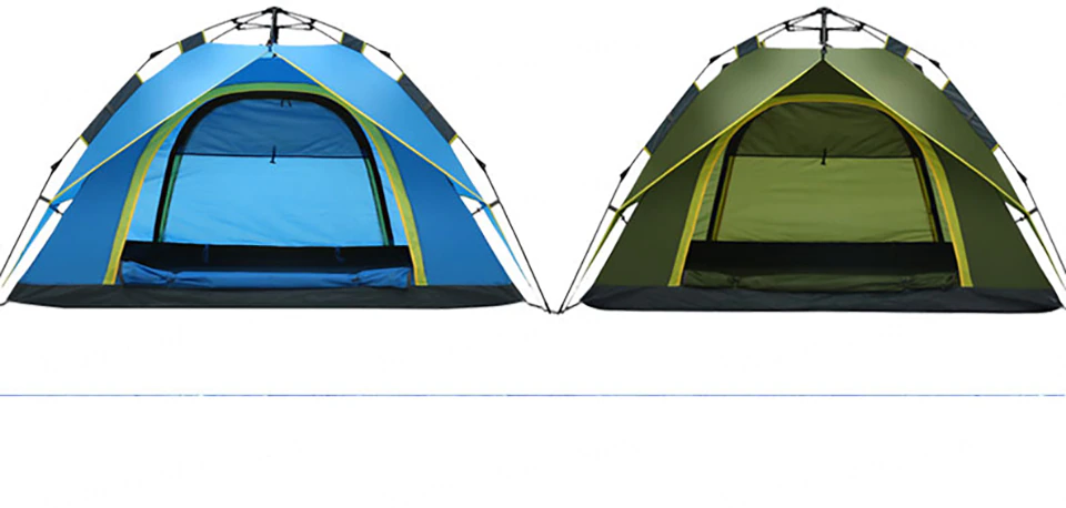 Cheap Goat Tents ONLIVING Automatic Tent 3 4 Person Double layer Outdoor Camping Tent Waterproof Instant Setup Protable Backpacking Tourist Tents Tents 